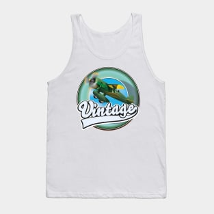 Vintage aircraft logo Tank Top